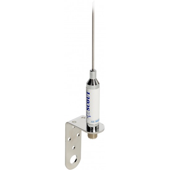 SCOUT KM-30A AIS specific Aerial/Antenna.  0.9 Metre stainless whip.