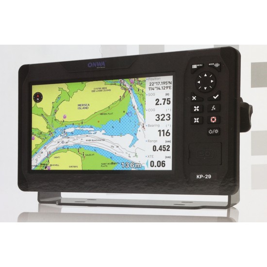 9" KP29X with AIS transmitter/receiver and Fish Finder