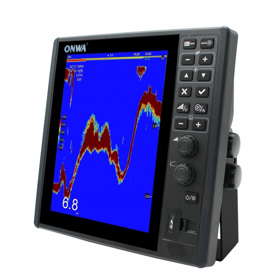 K-Fish12 S1. New Model Professional Sounder 1 KW with transducer