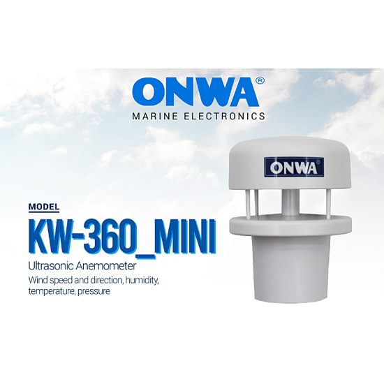KW-360 Mini Ultrasonic Anemometer - no moving parts KW-360 Mini Ultrasonic Anemometer - no moving parts